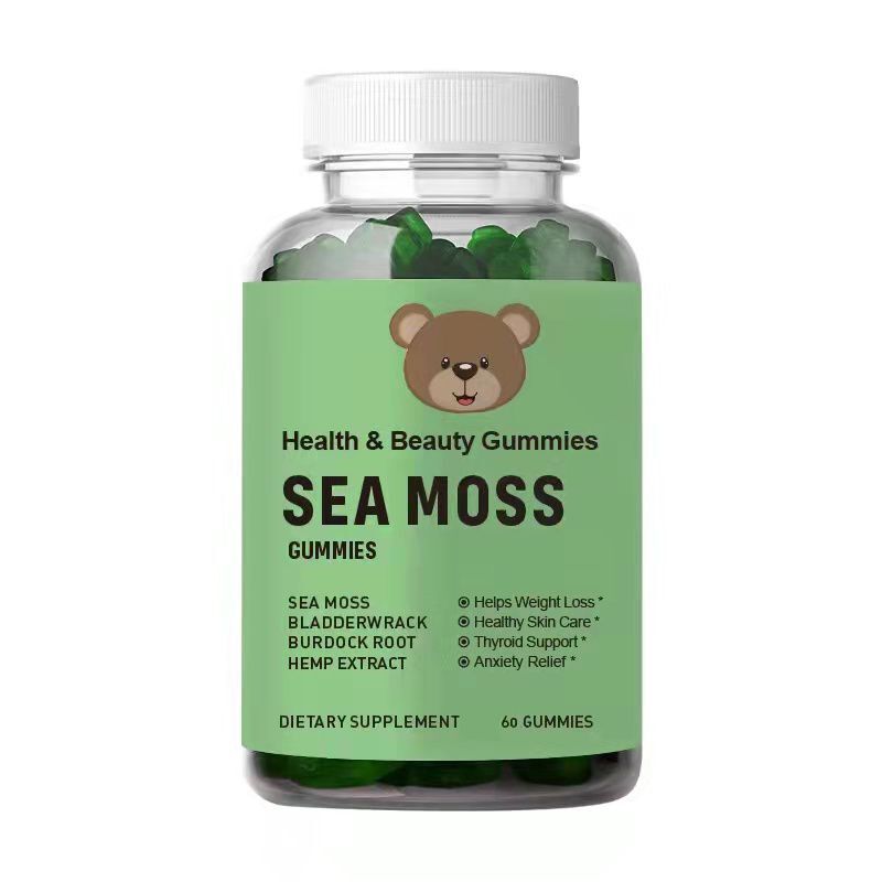 Supply Private Label Organic Sea Moss Gummies 